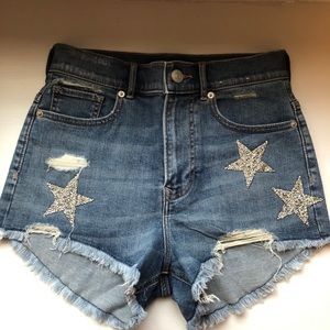 Express High Waisted Shorts